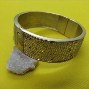 Gold flash sparkle bracelet